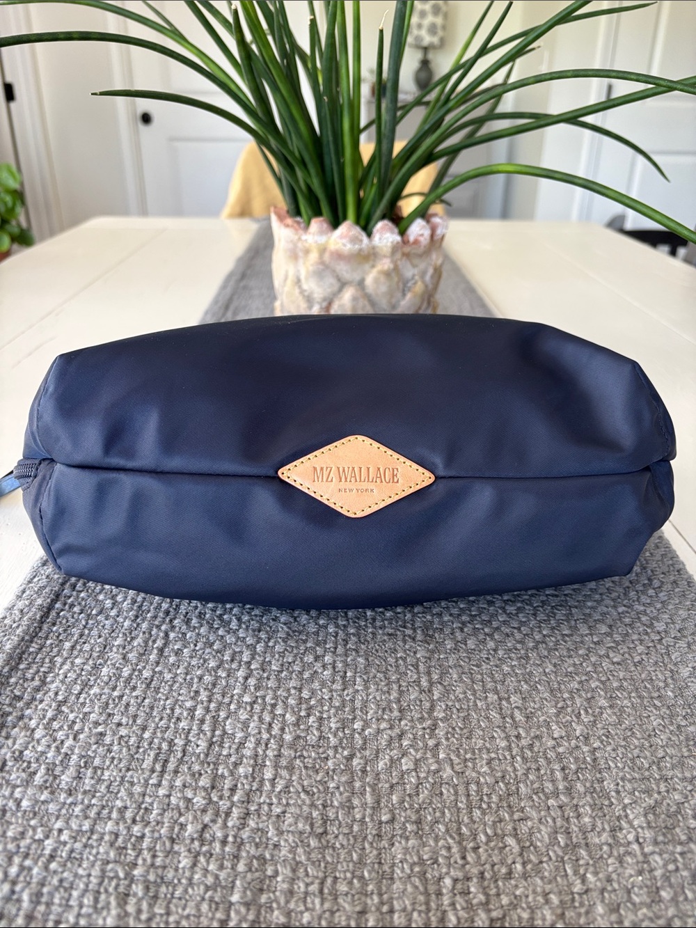 MZ WALLACE Navy Waverly Shoulder/Crossbody Bag - Picture 3 of 8